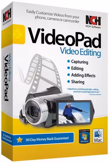 NCH VideoPad Pro 12.3.2 ดาวน์โหลดฟรี