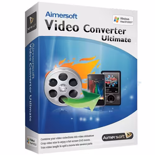 Aimersoft Video Converter Ultimate 11.7.0 ดาวน์โหลดฟรี