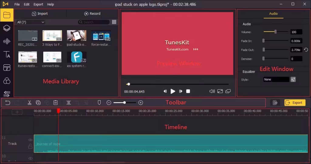 TunesKit AceMovi 1.3.0 ดาวน์โหลดฟรี